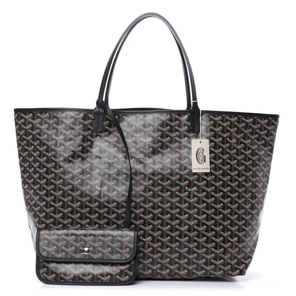 Goyard Goyardine Saint Louis GM Black 1 of 9