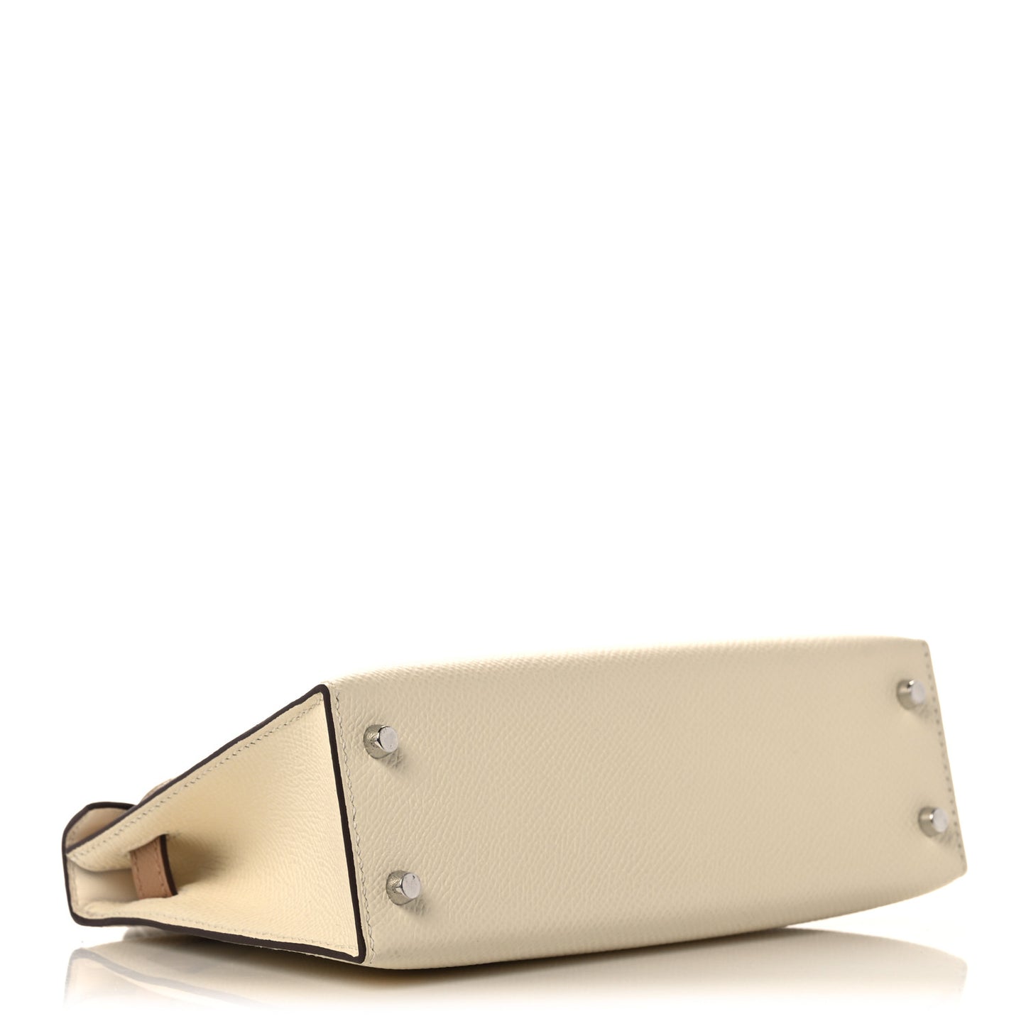 Epsom Mini Kelly Sellier 20 Nata Chai Gris Meyer