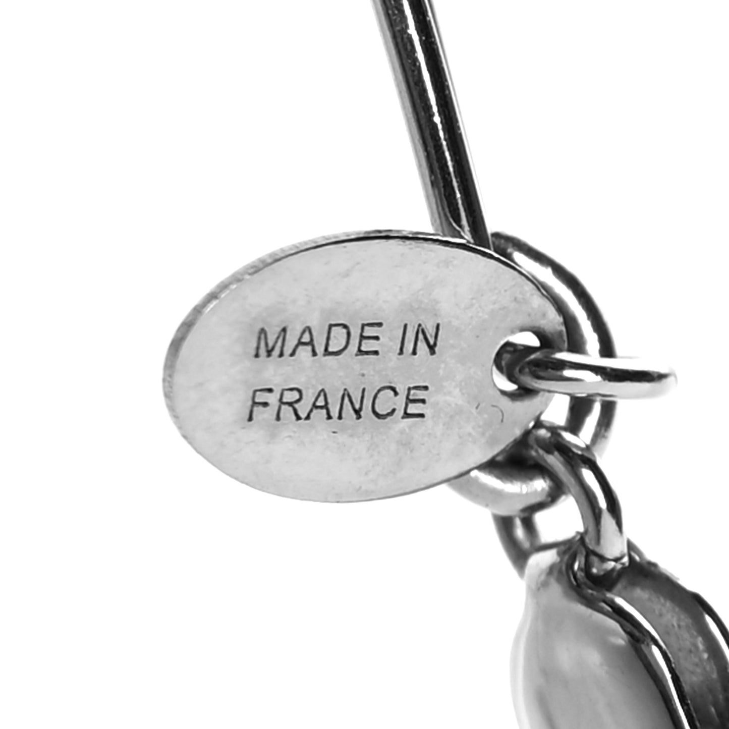 Palladium Permabrass Curiosite Charm Pendant Necklace