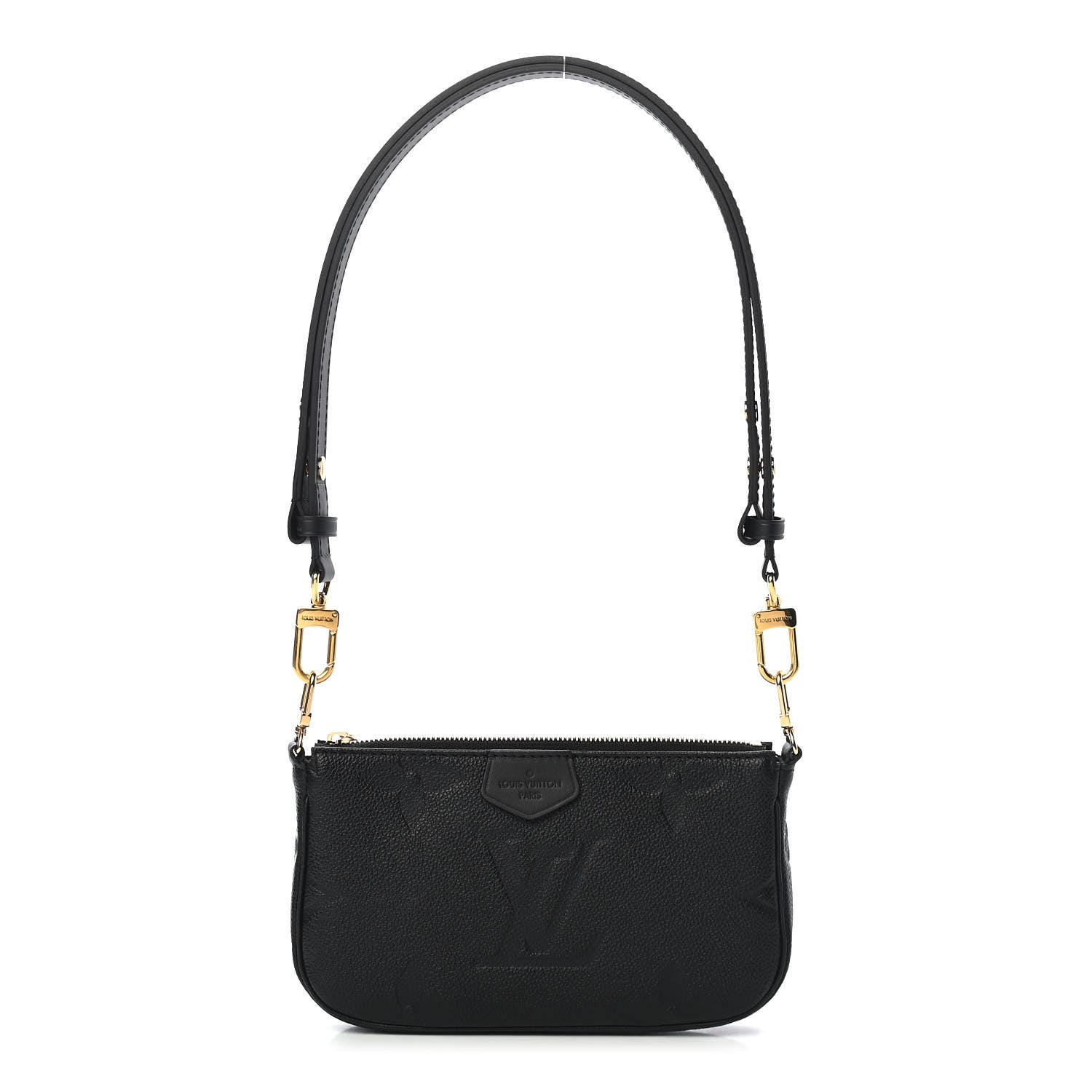 Louis Vuitton Empreinte Monogram Giant Multi Pochette Accessories Mini Pochette Black 1 of 8