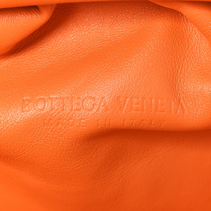 Bottega Veneta Smooth Butter Calf The Pouch Oversized Clutch Burnt Orange 6 of 8