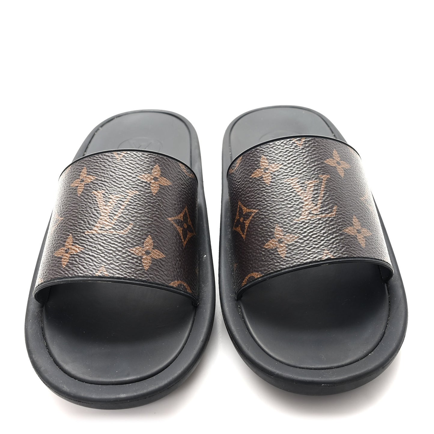 Monogram Sunbath Slide Sandals 36