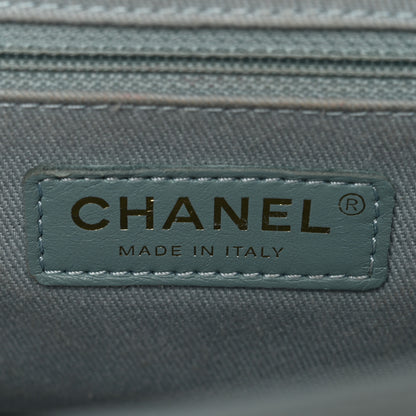 Chanel Caviar Quilted Small Business Affinity Flap Light Blue 16 of 28