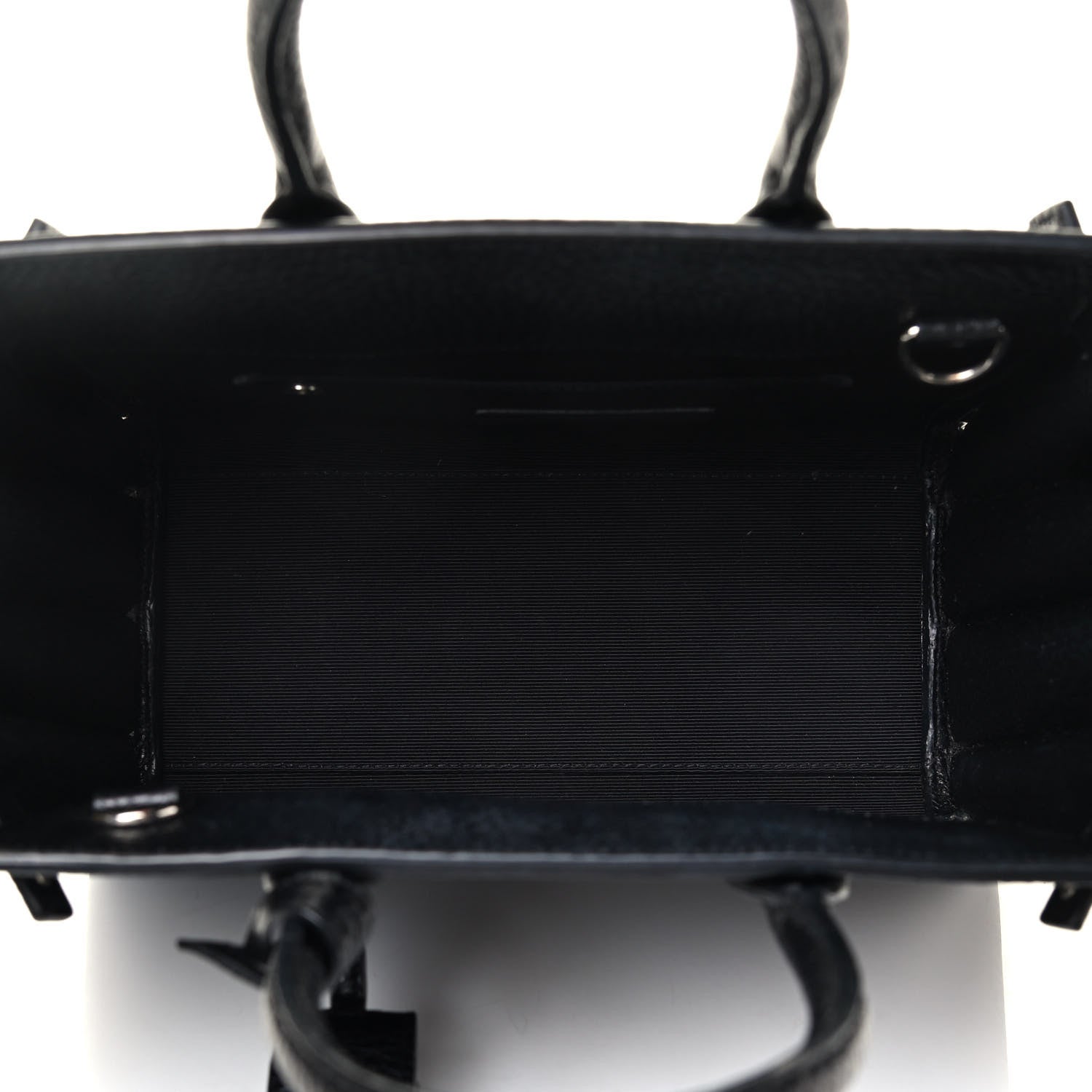 Saint Laurent Grained Calfskin Nano Sac De Jour Black 4 of 4