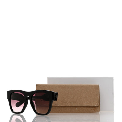 Chloe Acetate Oversized Square Sunglasses CH0149S Black 9 of 9