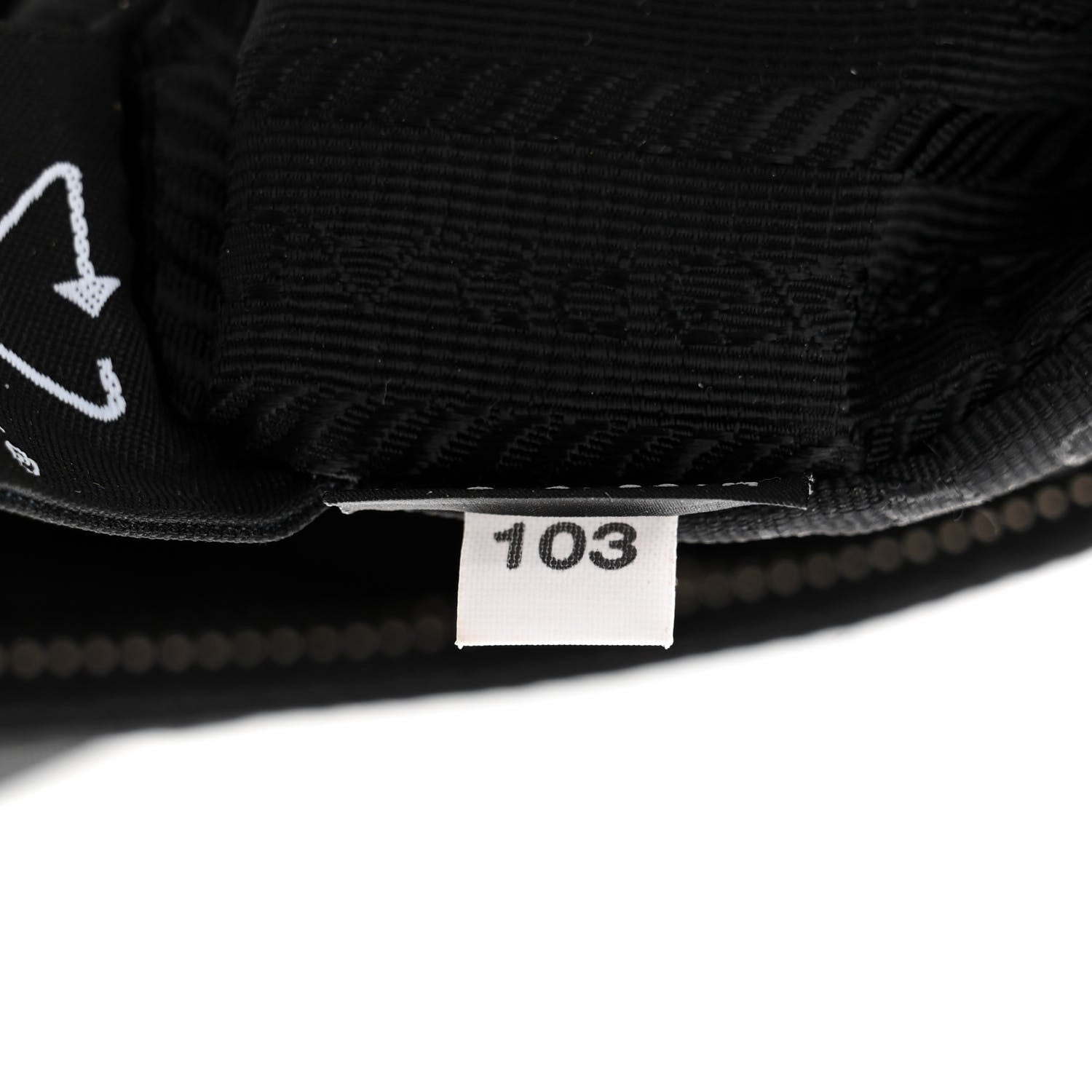 Prada Nylon Re-Edition 2005 Shoulder Bag Black 8 of 12