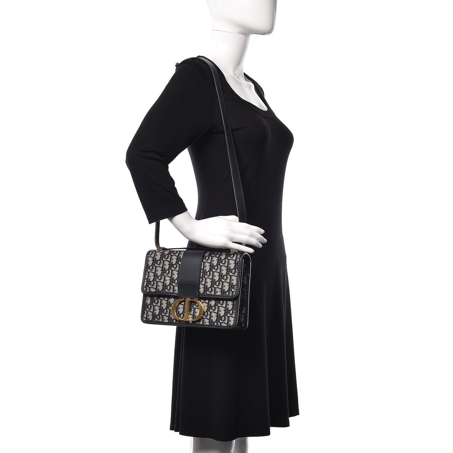 Oblique 30 Montaigne Flap Bag Blue