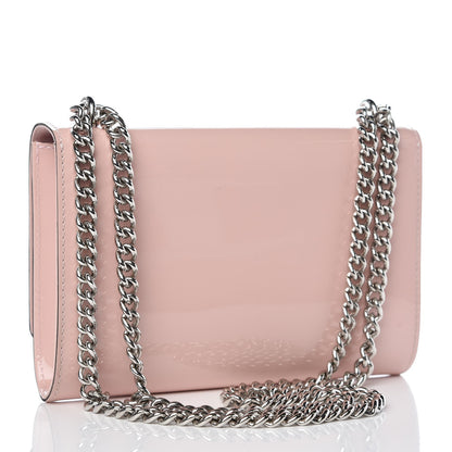 Louis Vuitton Patent Chain Louise MM Rose Ballerine 4 of 9