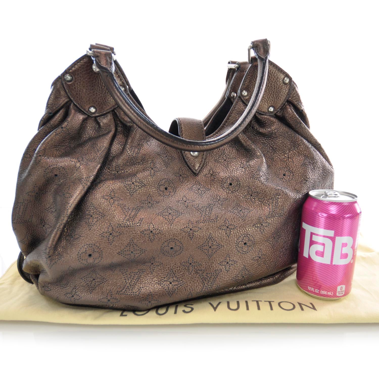 Louis Vuitton Mahina L Bronze 3 of 8
