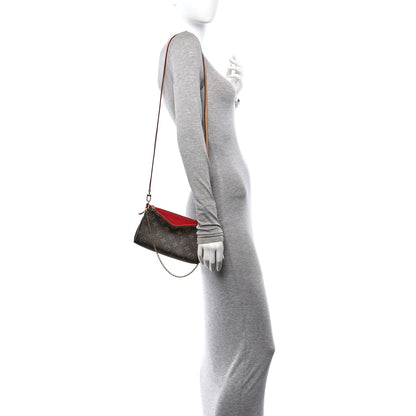 Louis Vuitton Monogram Pallas Clutch Cherry 2 of 11