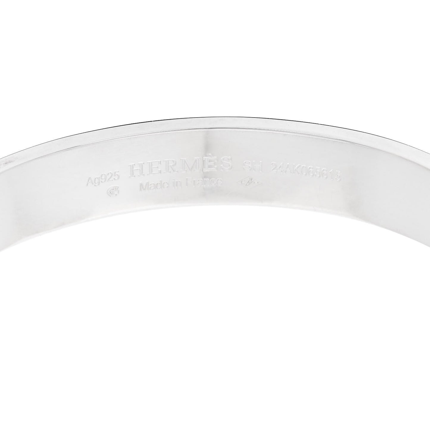 Sterling Silver PM Collier De Chien Bracelet SH