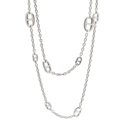 Hermes Sterling Silver Farandole Necklace 160 1 of 5