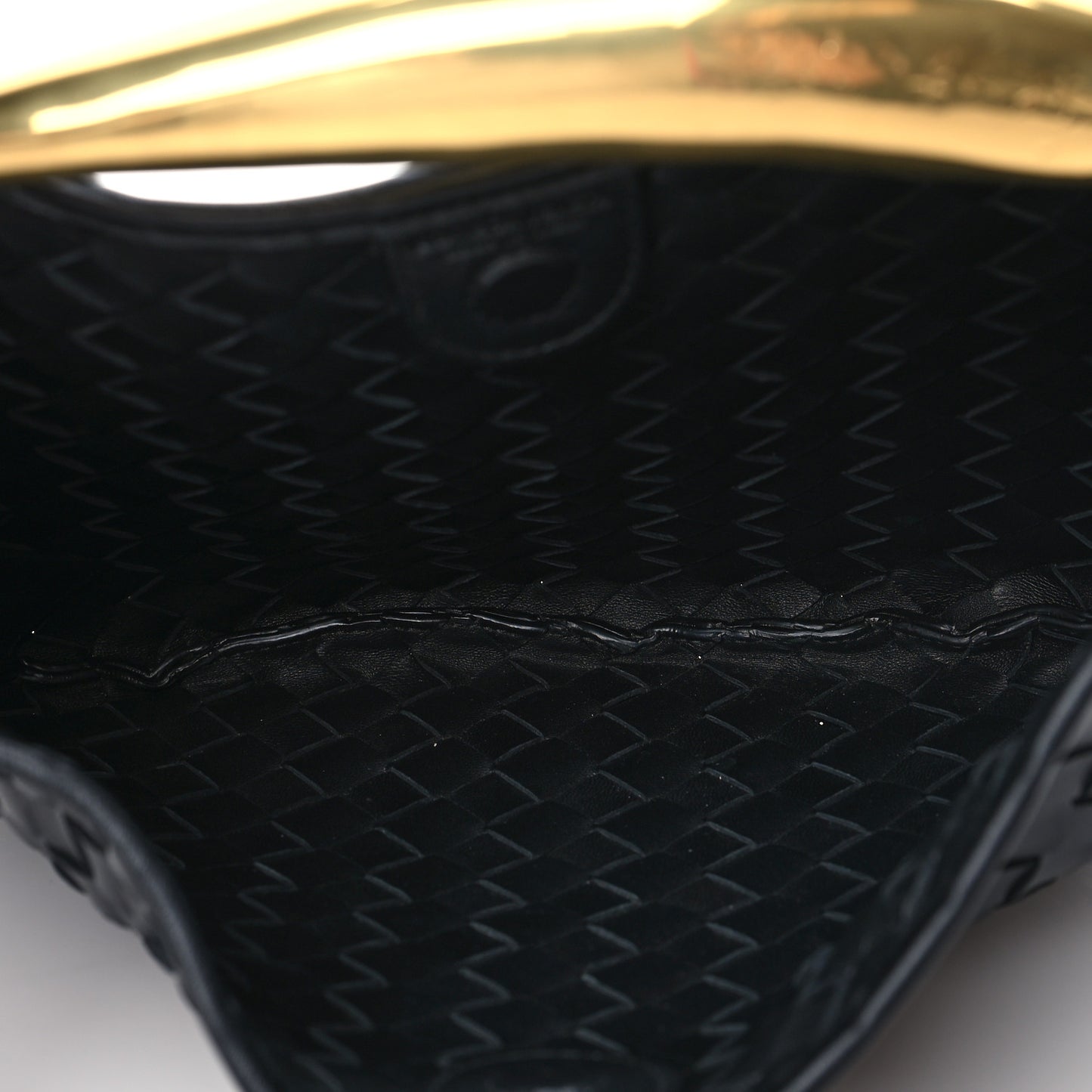Nappa Intrecciato Sardine Bag Black