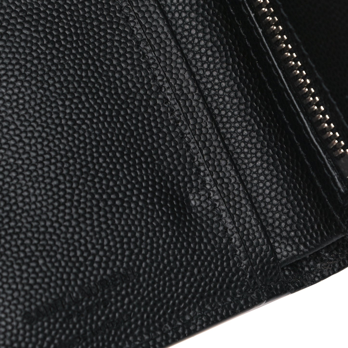 Grain De Poudre North South Chain Wallet Black