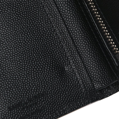 Saint Laurent Grain De Poudre North South Chain Wallet Black 7 of 7