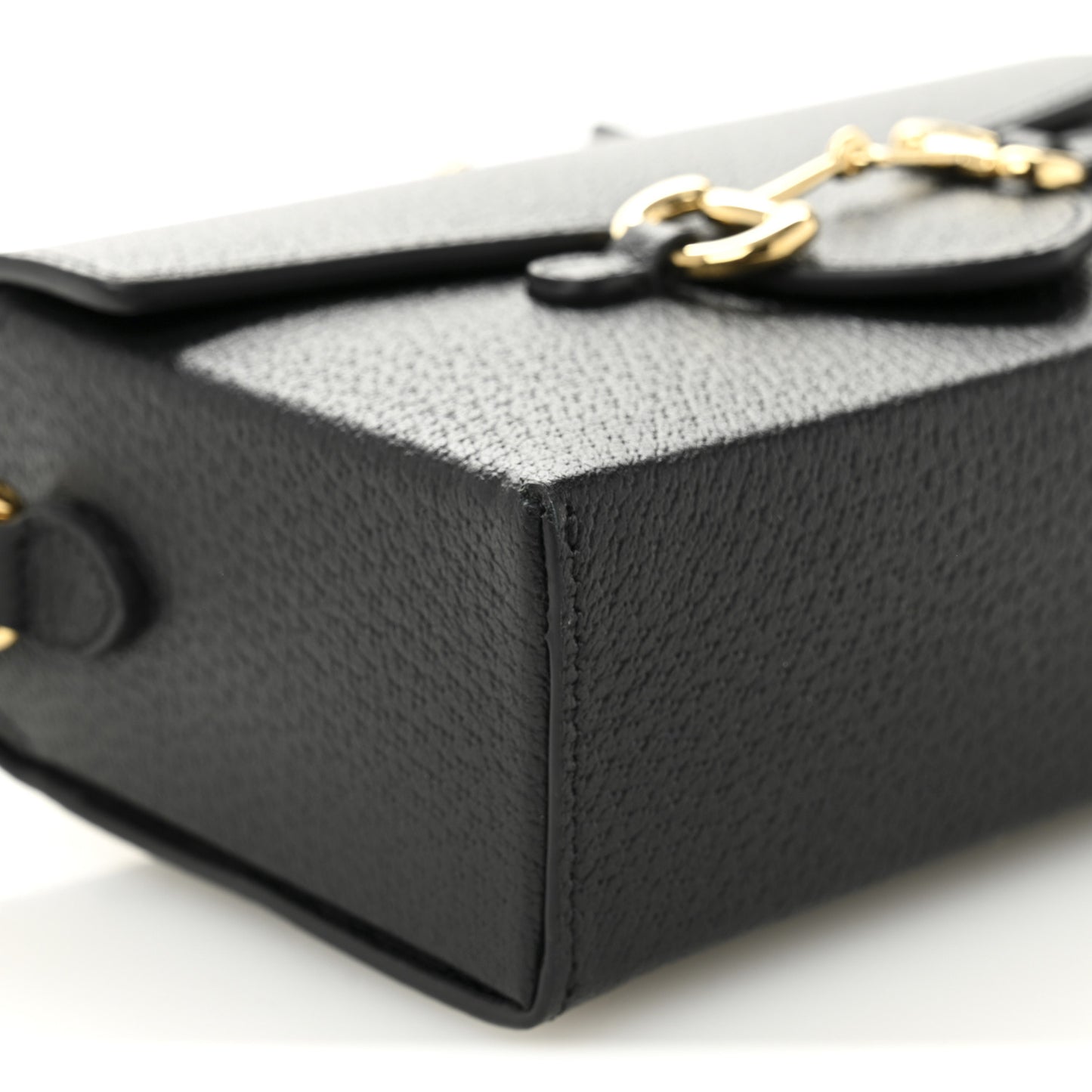 Calfskin Horsebit 1955 Shoulder Bag Black