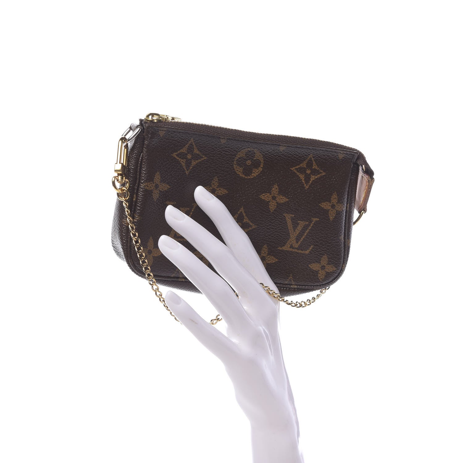 Louis Vuitton Monogram Mini Pochette Accessories 2 of 10
