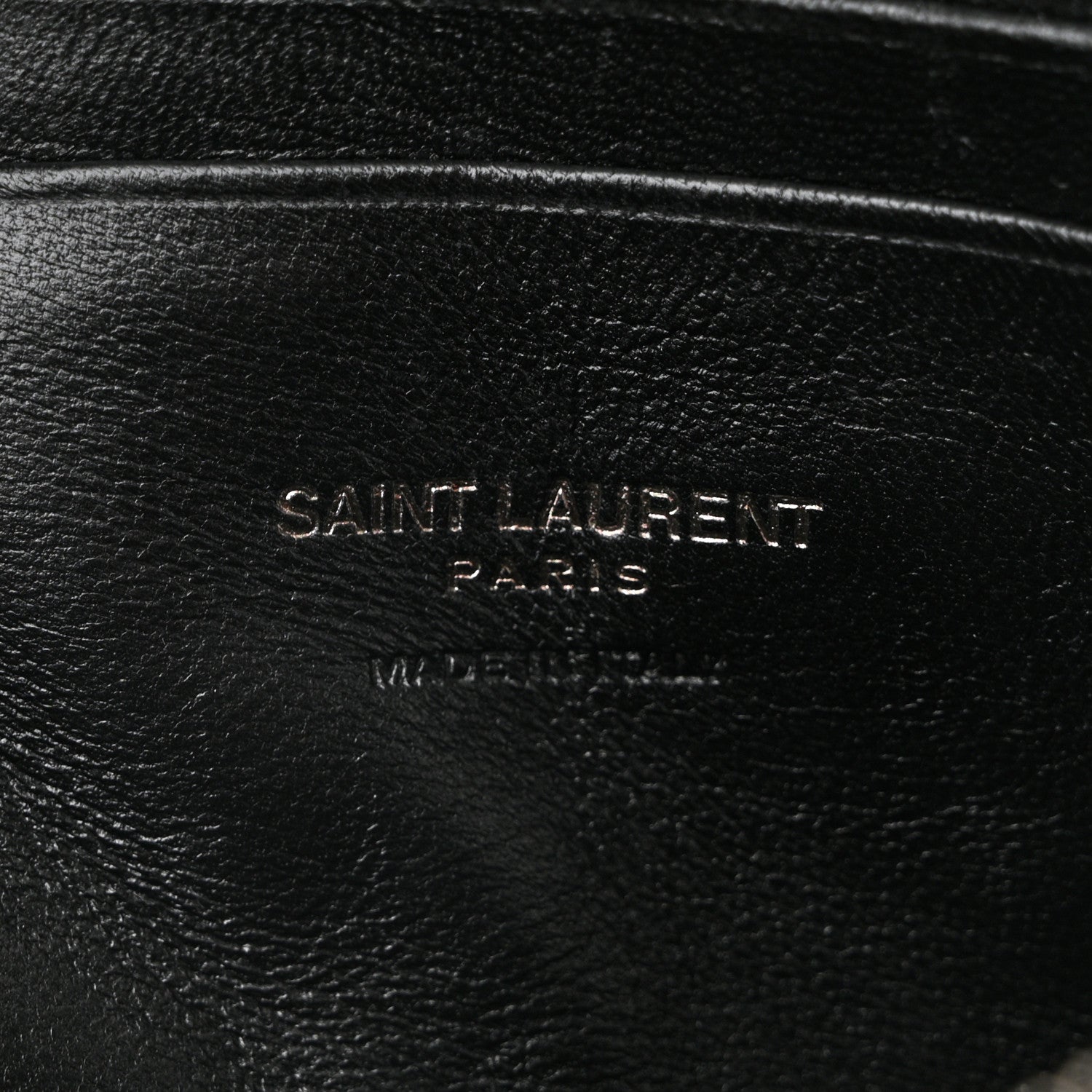 Saint Laurent Grain De Poudre Matelasse Monochrome Monogram Mini Lou Camera Bag Black 6 of 10