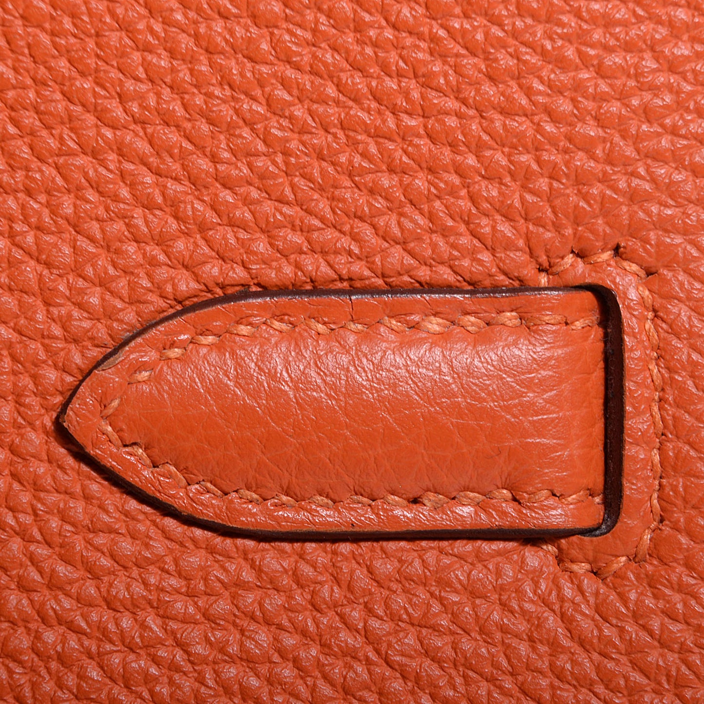 Togo Birkin 35 Orange