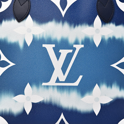 Louis Vuitton Monogram Escale Neverfull MM Blue 10 of 10