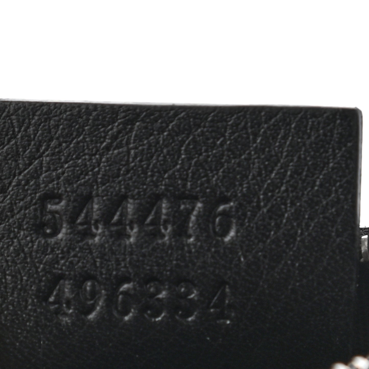 Microguccissima Key Ring Coin Case Black