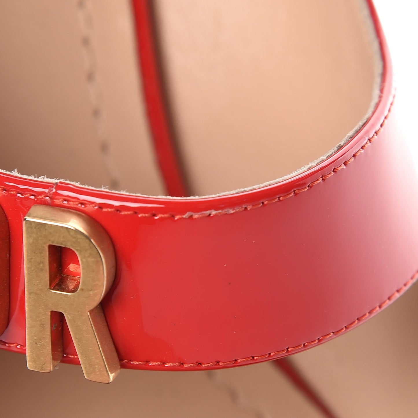 Patent Baby-D Ballet Pumps 37.5 Red