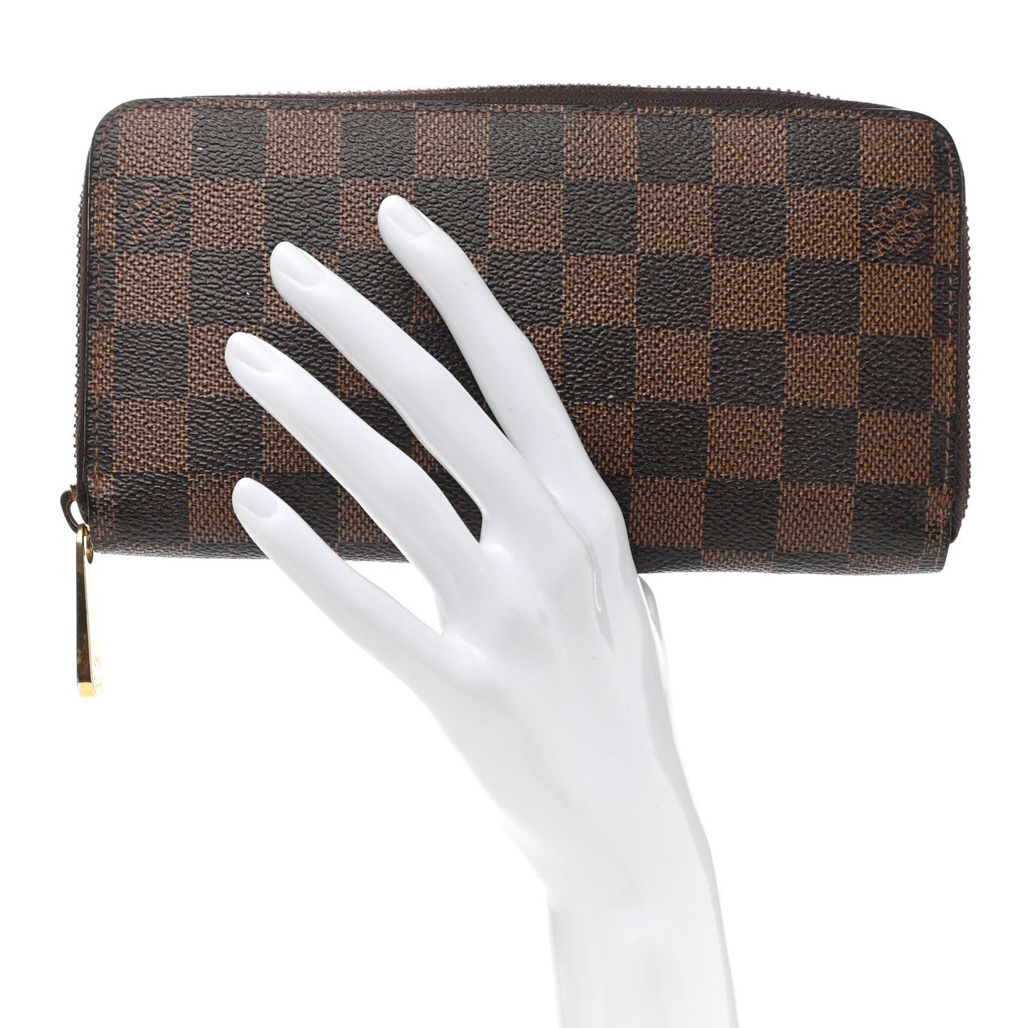Damier Ebene Zippy Wallet