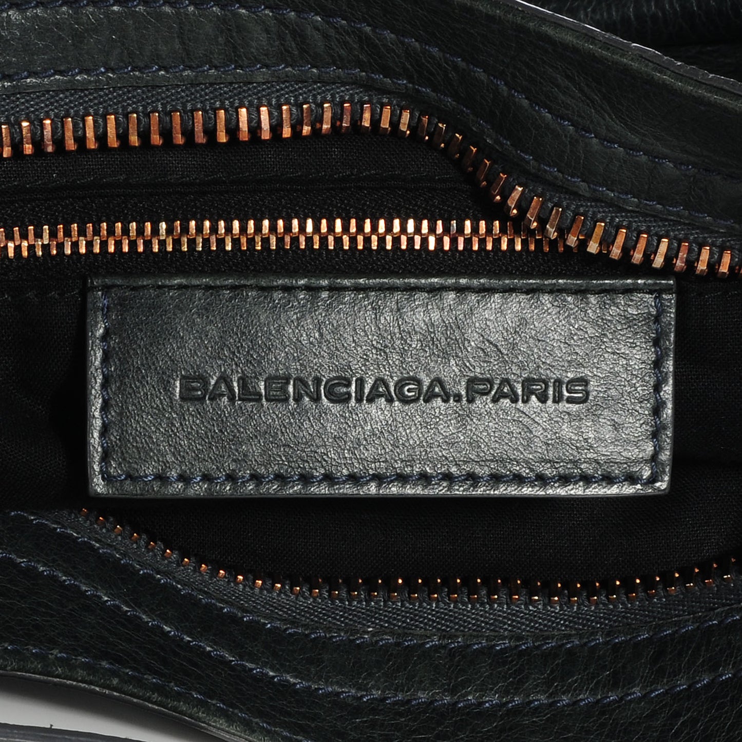 Agneau Giant 21 Rose Gold Hardware City Anthracite