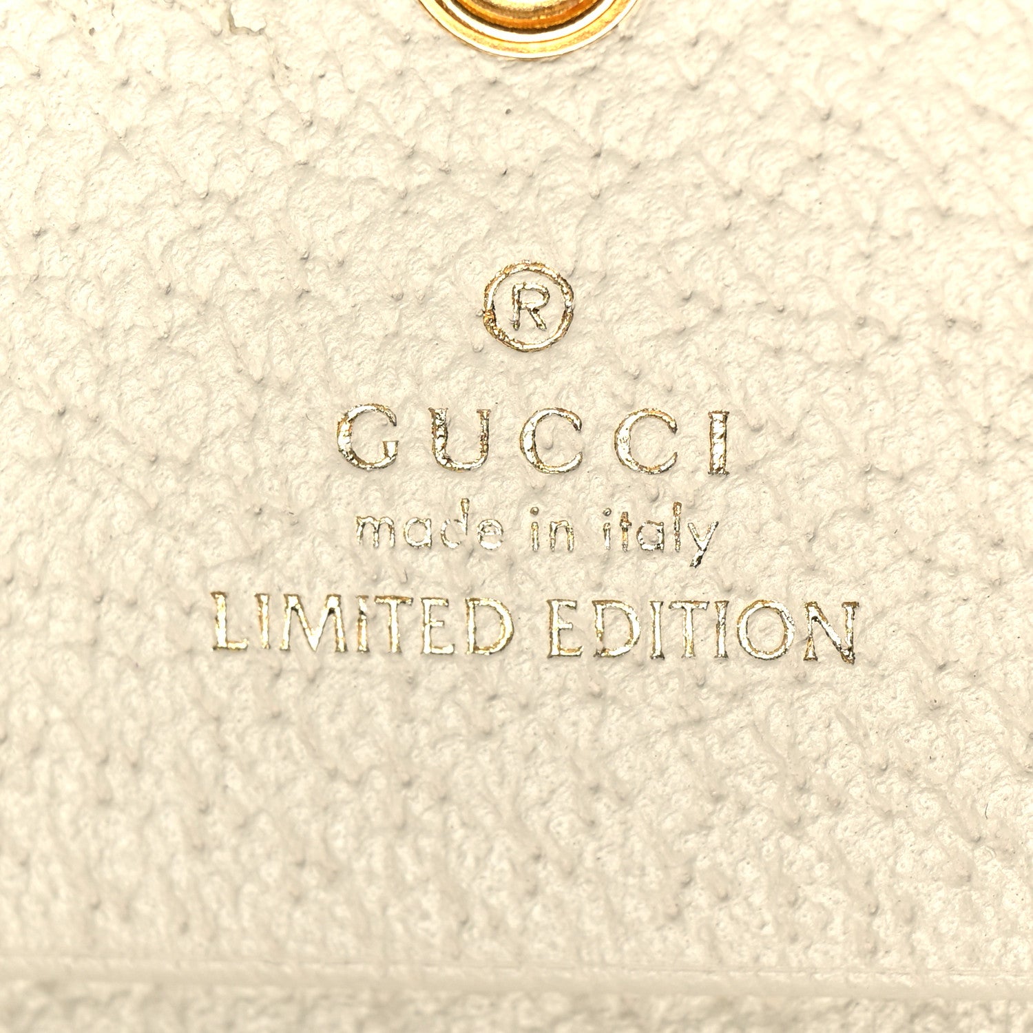 Gucci Canvas Flora Card Case Wallet White 7 of 12