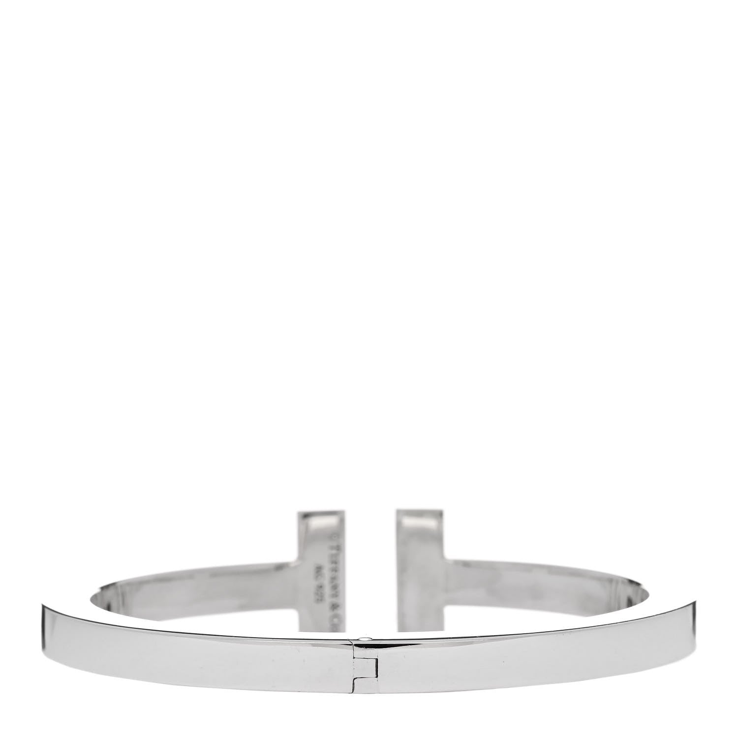 Tiffany Sterling Silver T Square Bracelet 2 of 4