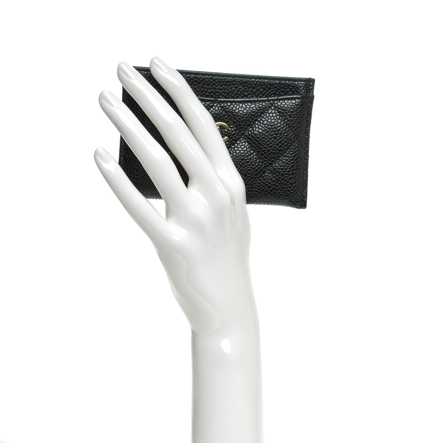 Chanel Caviar Quilted Card Holder Black 2 of 8