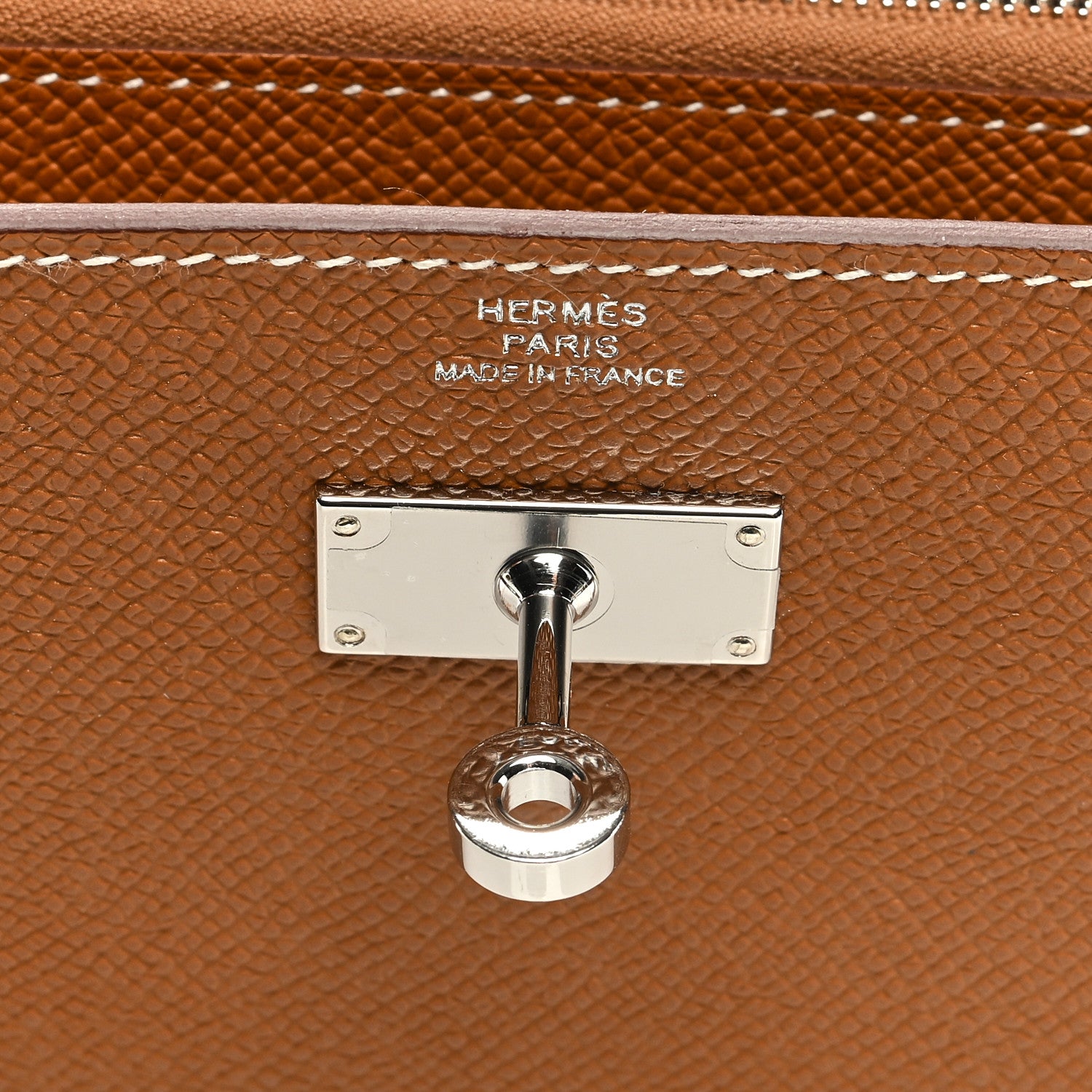 Hermes Epsom Kelly Longue Wallet Gold 6 of 6