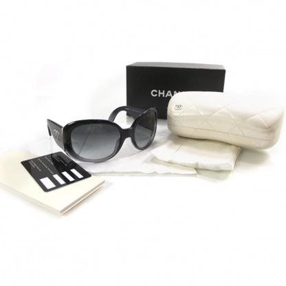 Chanel CC Logo Sunglasses Black 5167 4 of 9