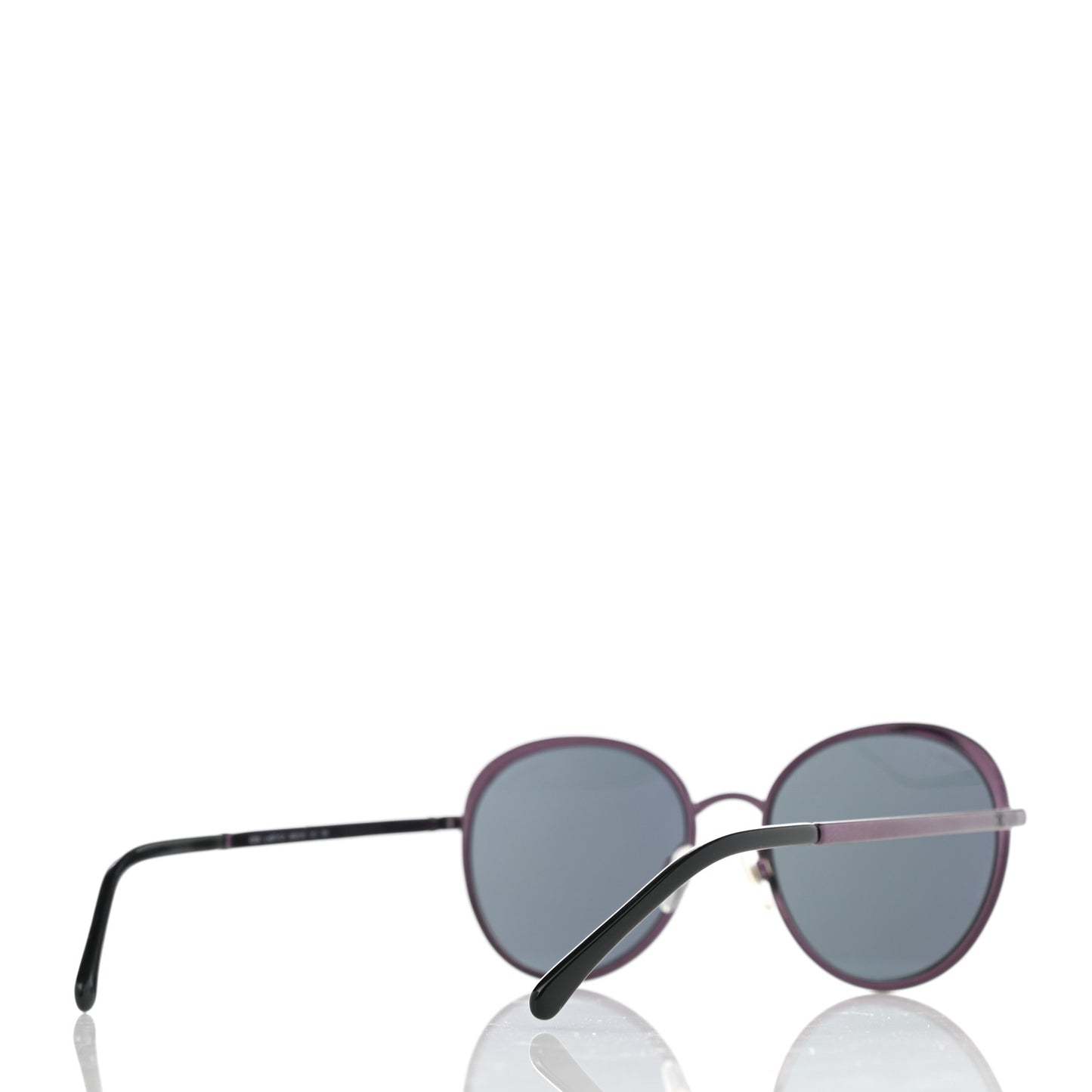 Round Spring Sunglasses 4206 Purple