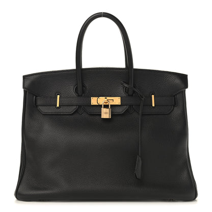 Hermes Ardennes Birkin 35 Black 1 of 15