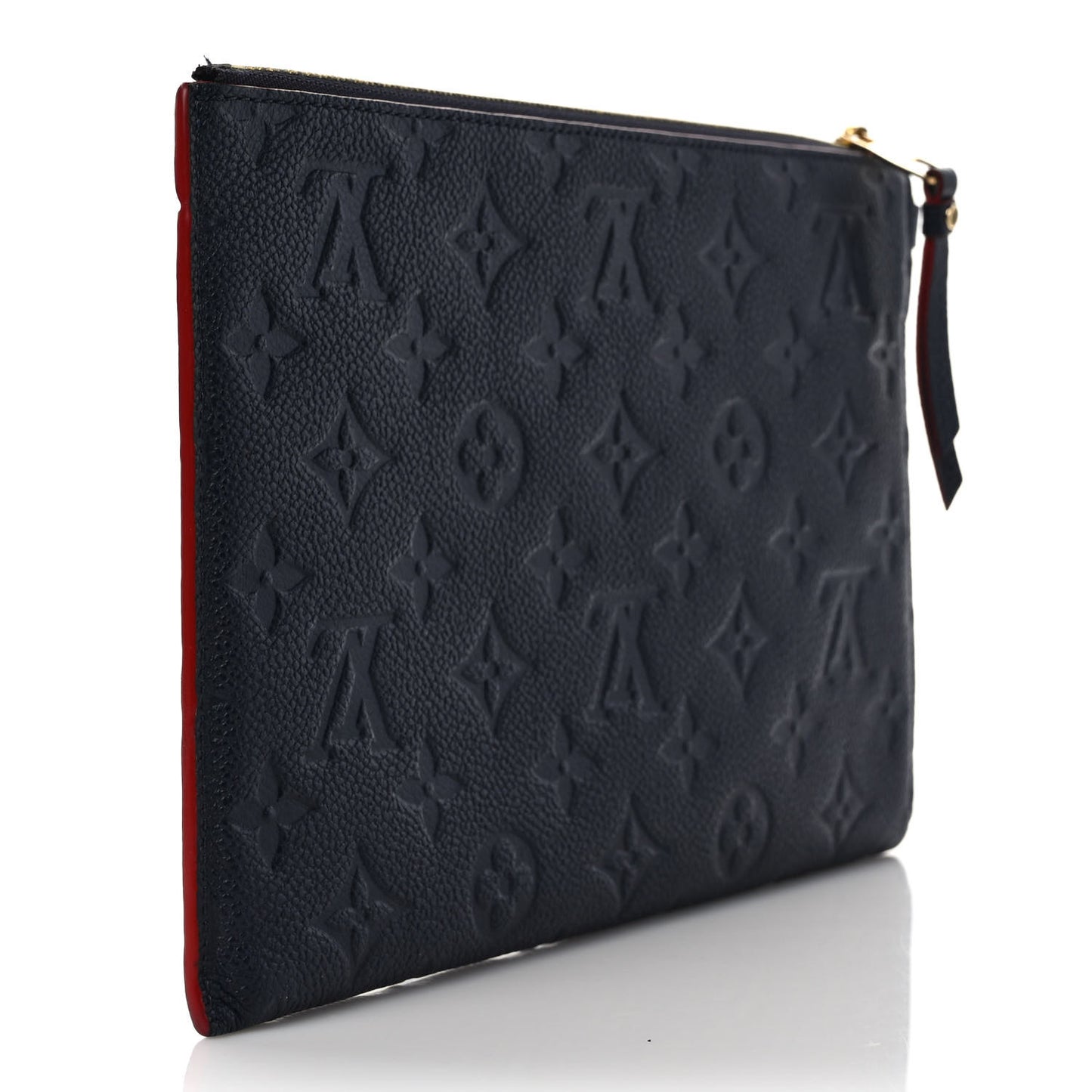 Empreinte Pochette Melanie MM Marine Rouge