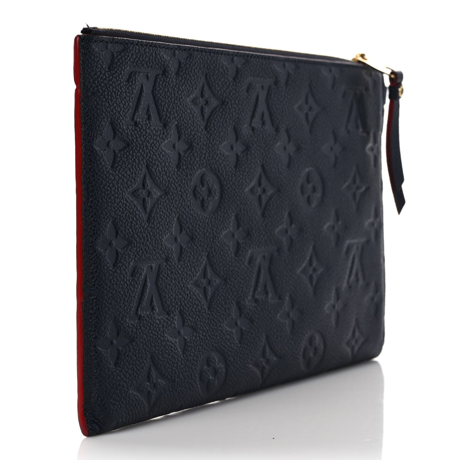 Louis Vuitton Empreinte Pochette Melanie MM Marine Rouge 3 of 6
