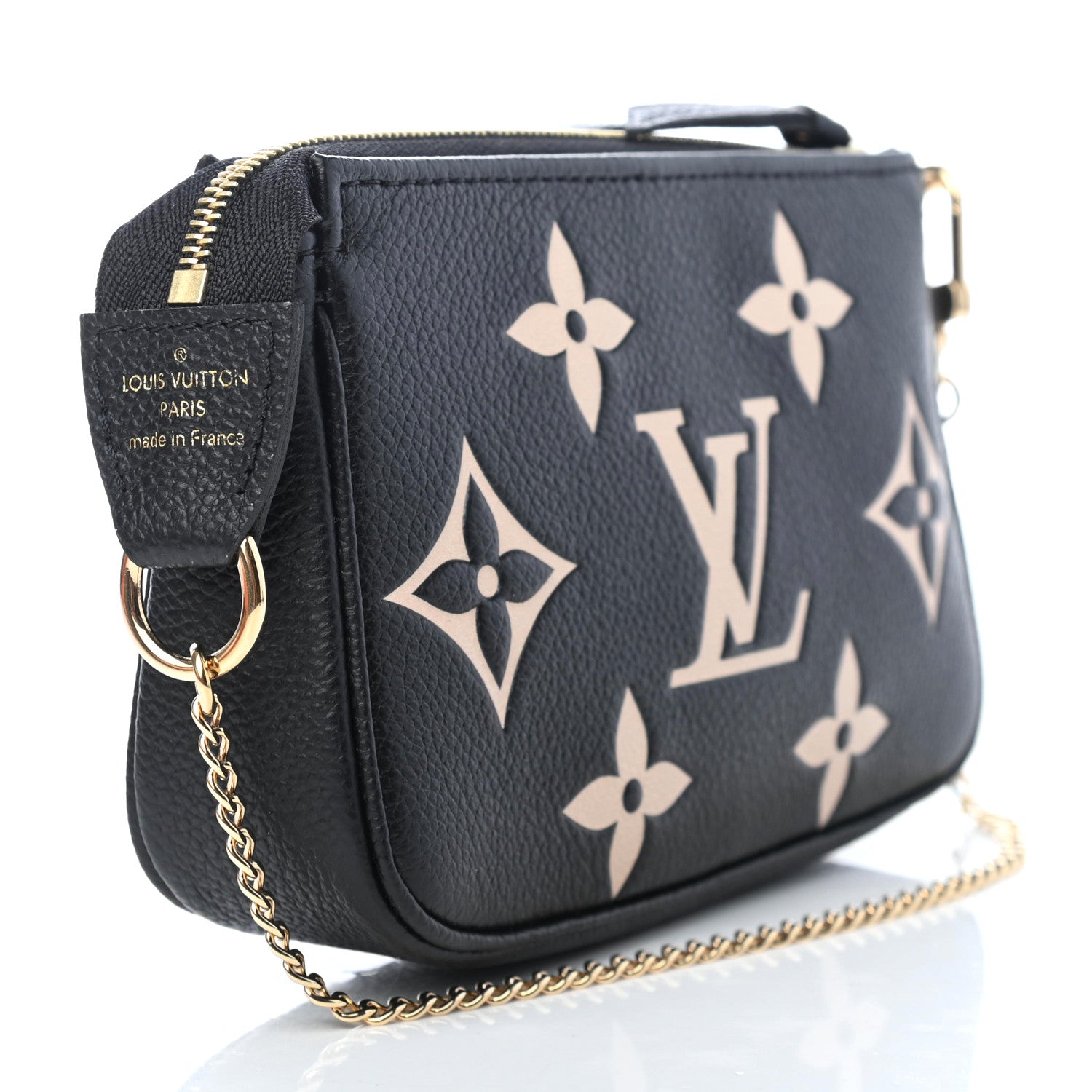 Louis Vuitton Empreinte Monogram Giant Mini Pochette Accessories Black 2 of 4