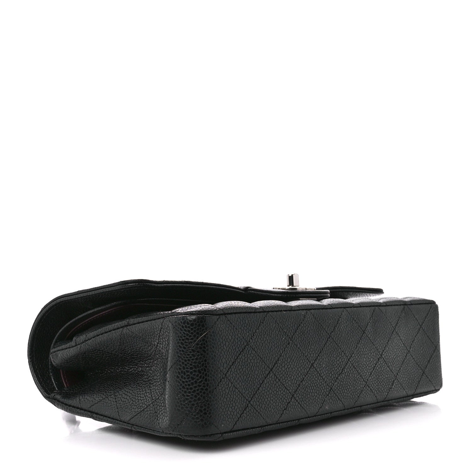 Chanel Caviar Quilted Medium Double Flap Black 4 of 12