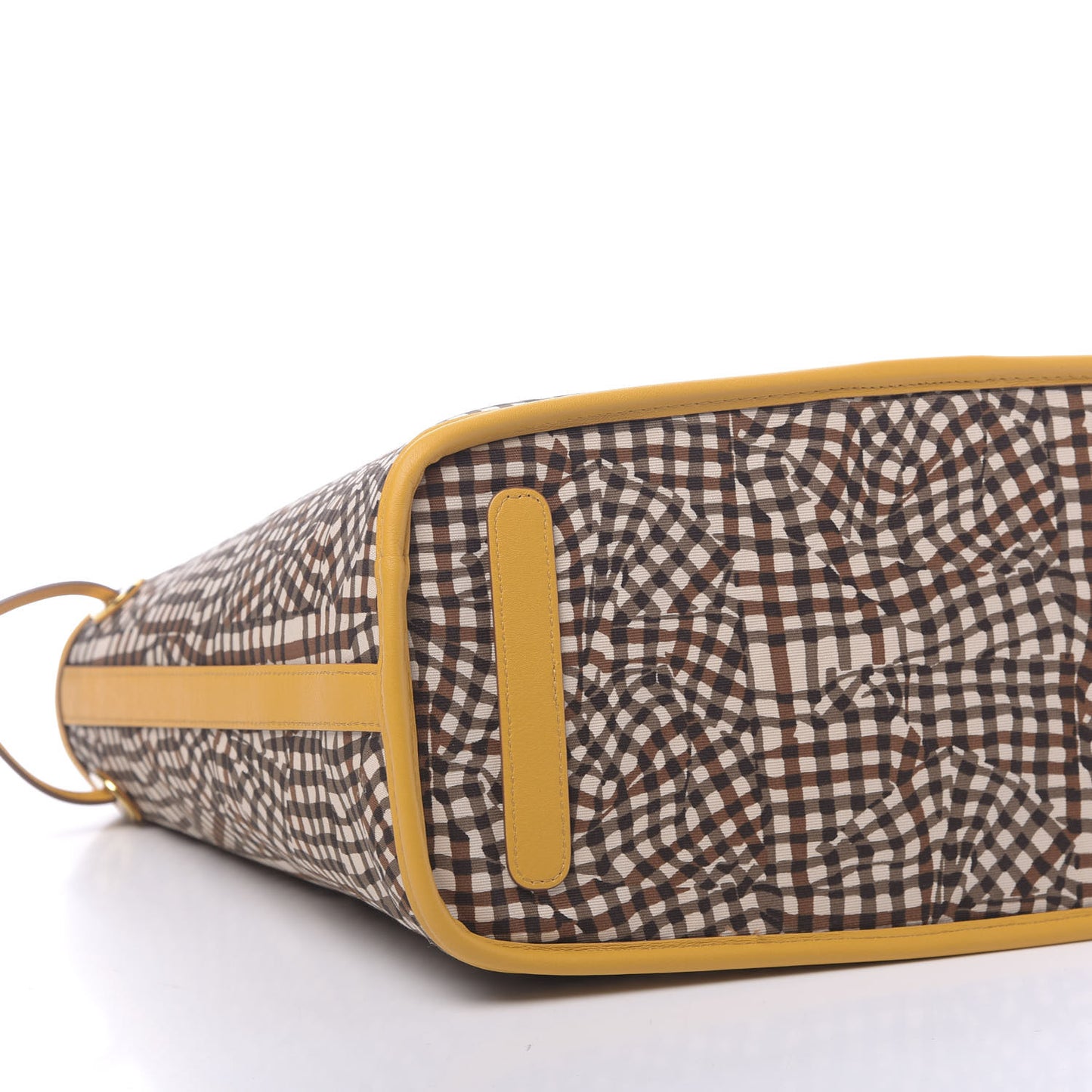 Visetos Medium Liz Reversible Shopper Tote Cognac Yellow
