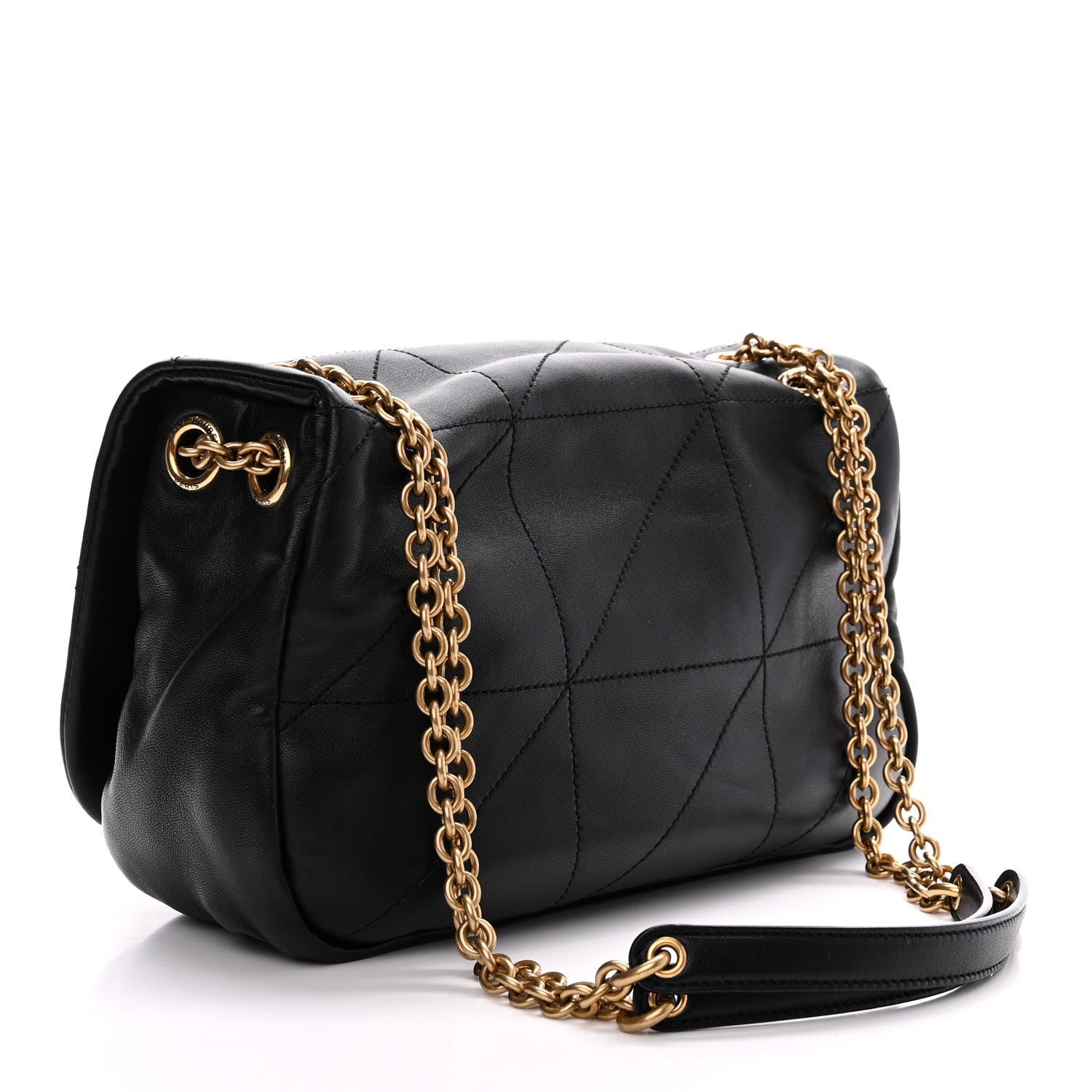 Saint Laurent Lambskin Matelasse Monogram Small Jamie 4.3 Black 3 of 10