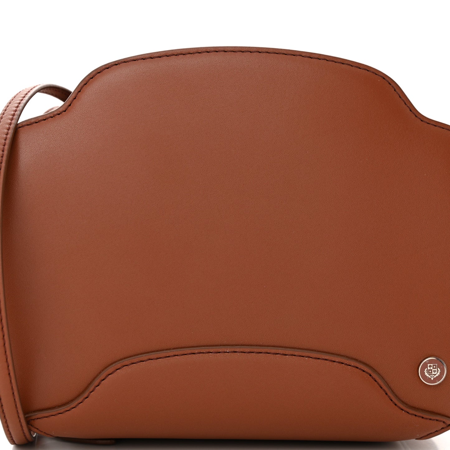 Smooth Calfskin Sesia Crossbody Kummel