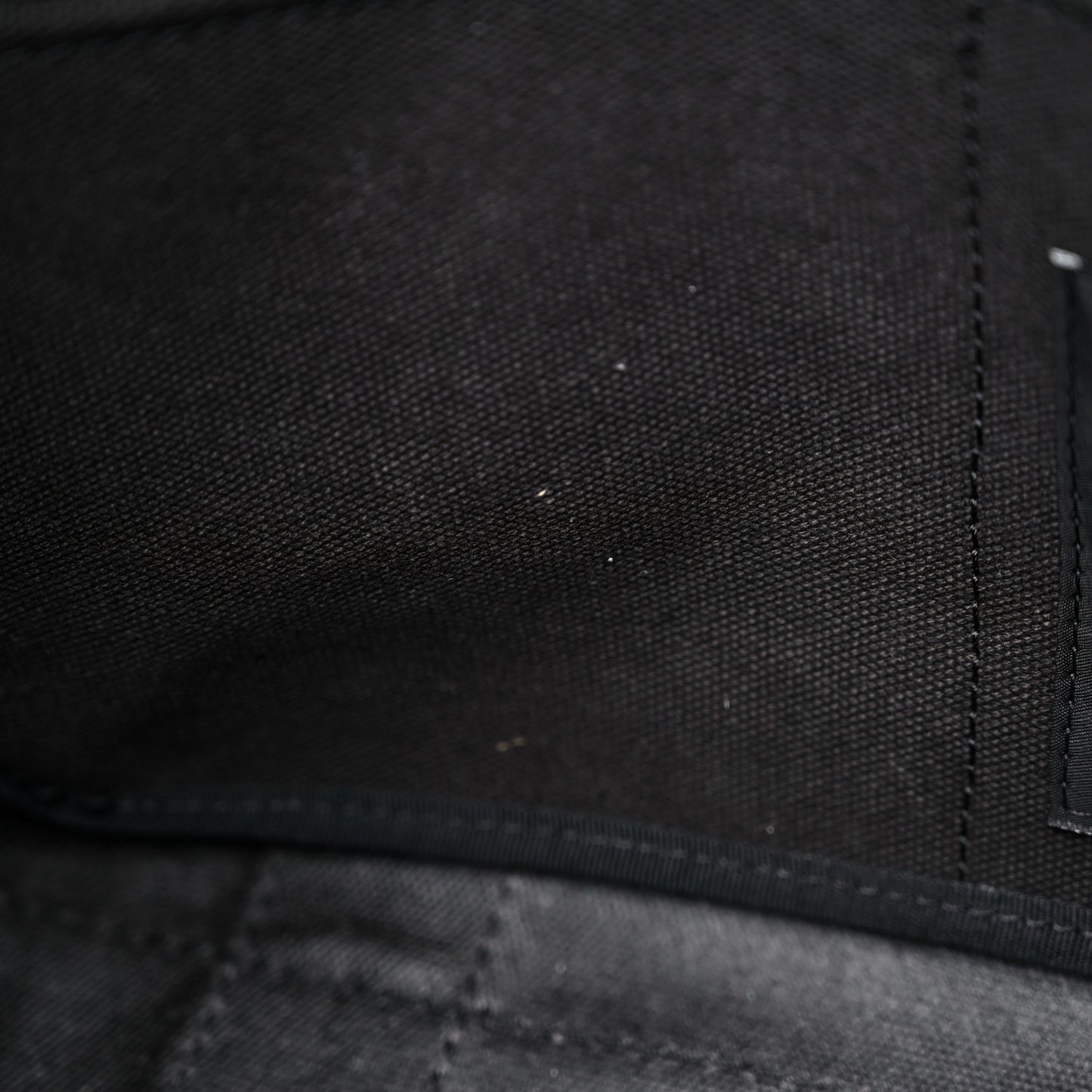 Cotton Canvas Medium The Traveler Tote Bag Black