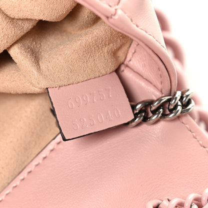 Gucci Calfskin Matelasse Monochrome GG Marmont Chain Belt Bag Perfect Pink 7 of 10