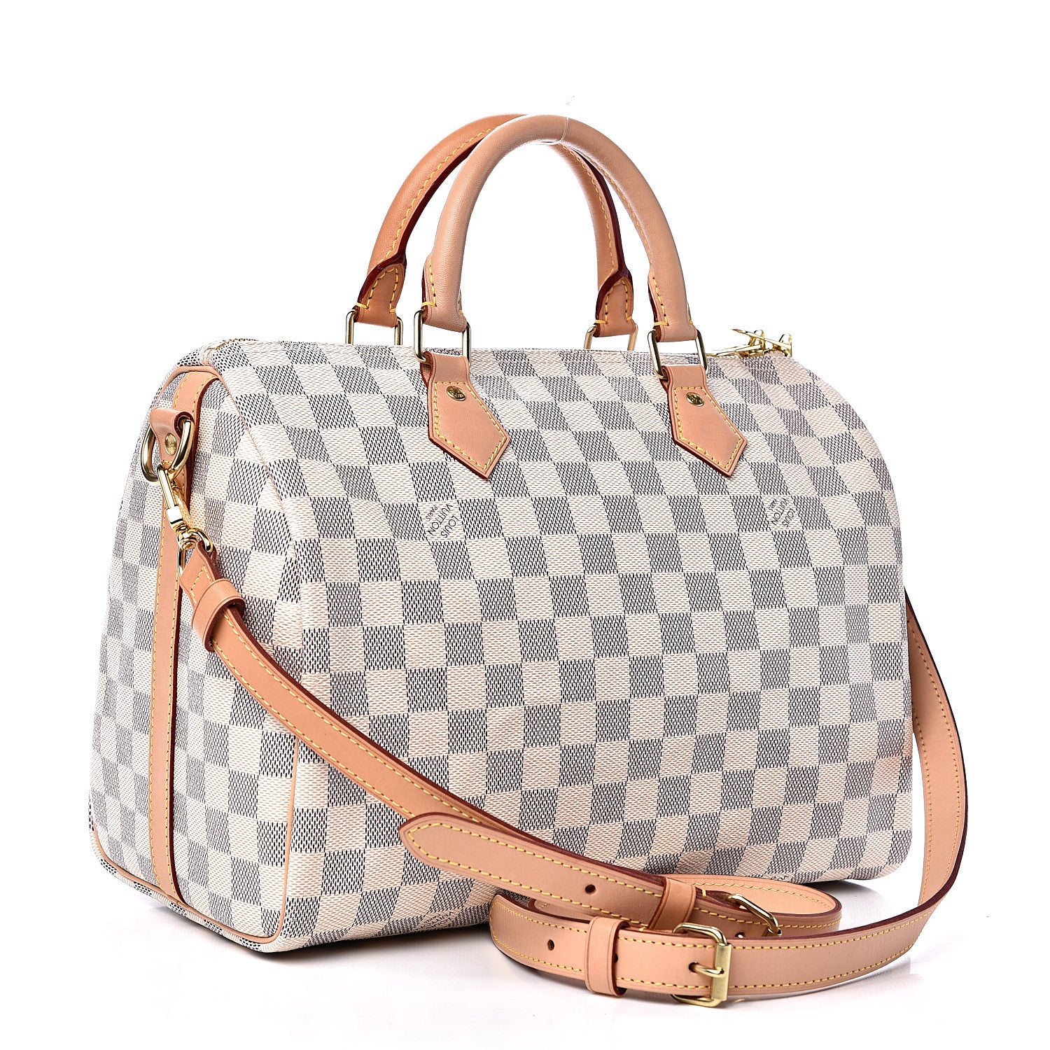 Louis Vuitton Damier Azur Speedy Bandouliere 30 2 of 12