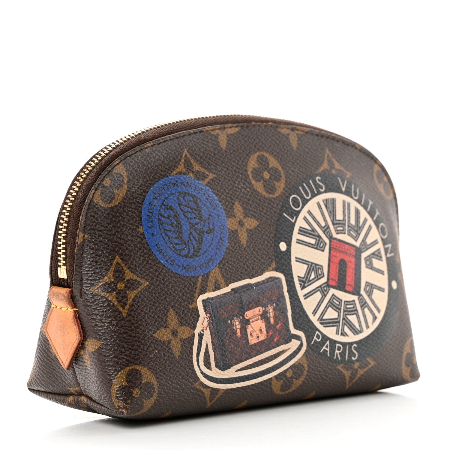 Louis Vuitton Monogram World Tour Cosmetic Pouch 2 of 7