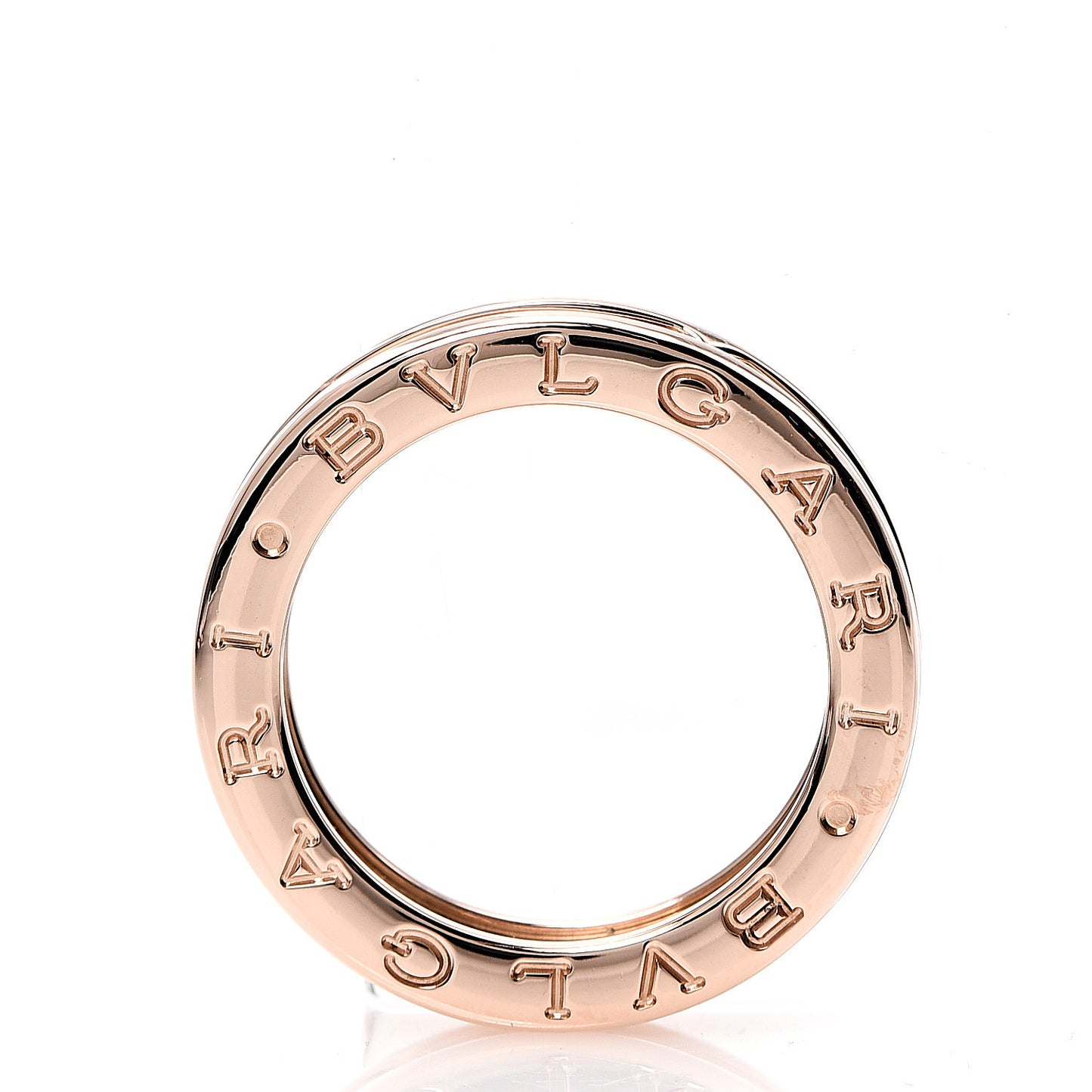 18K Rose Gold B.Zero1 Ring 51 5.75