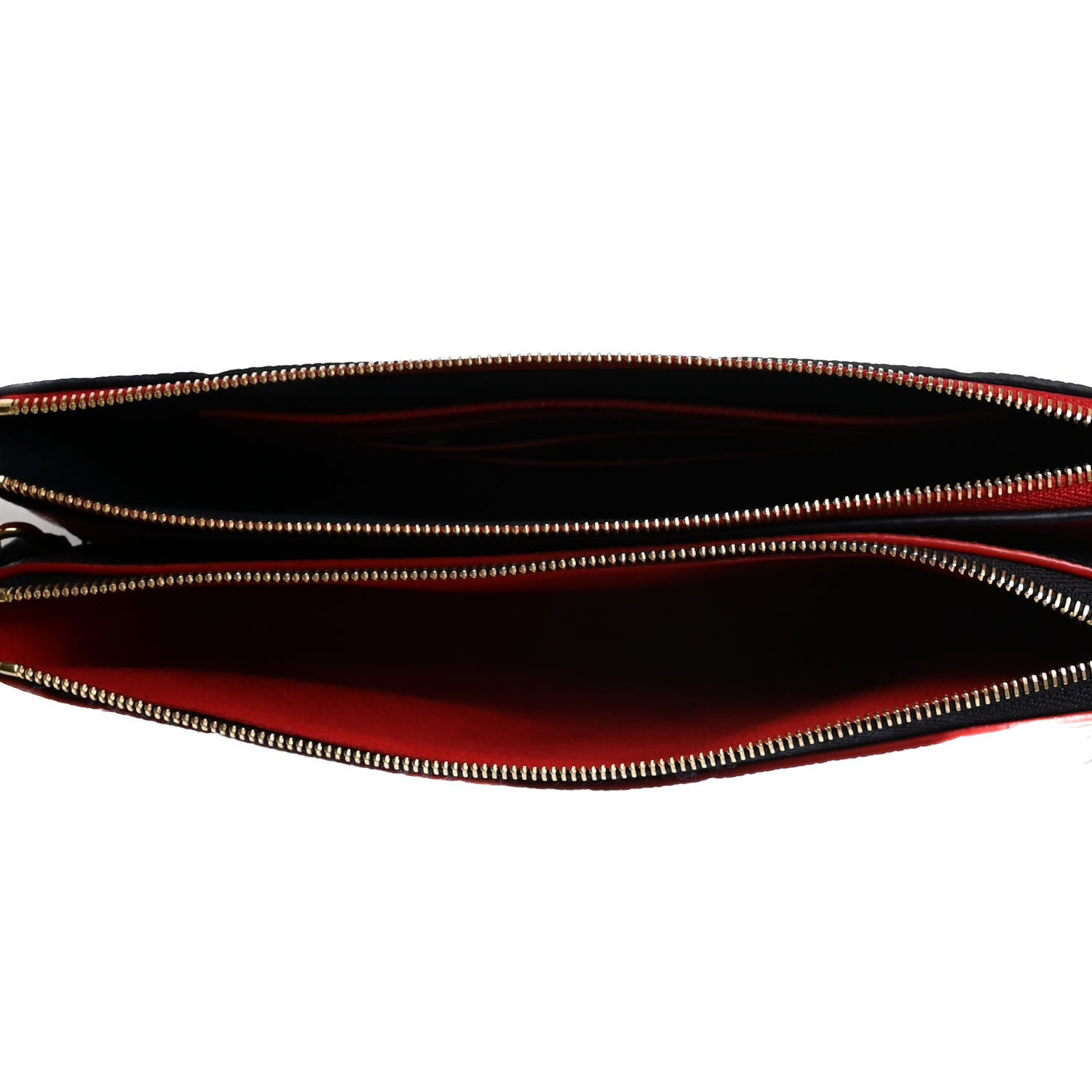 Louis Vuitton Empreinte Double Zip Pochette Marine Rouge 4 of 4