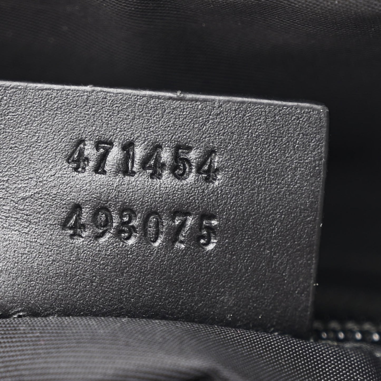 GG Supreme Monogram Web Messenger Bag Black