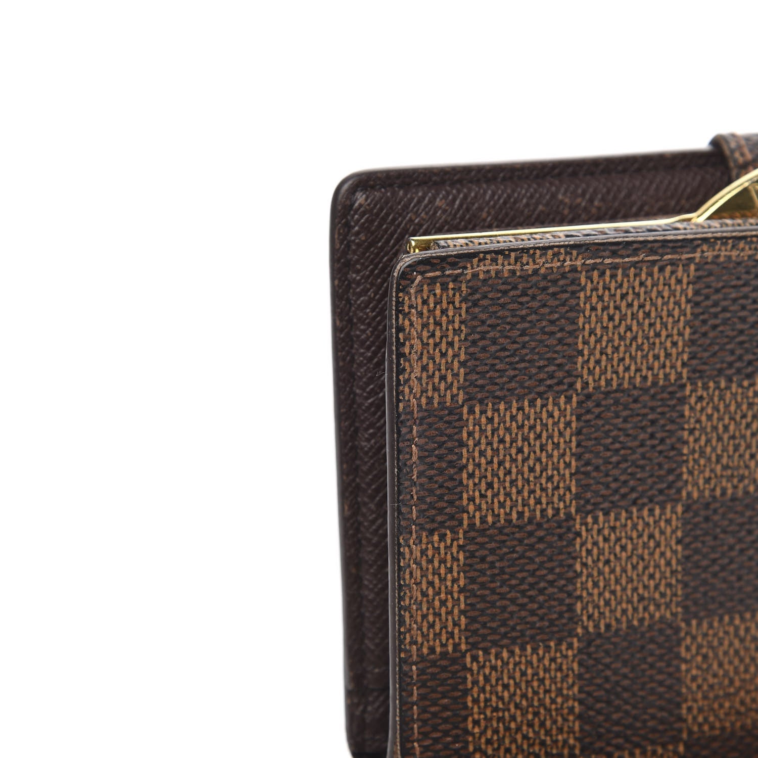Louis Vuitton Damier Ebene French Purse Wallet 10 of 14